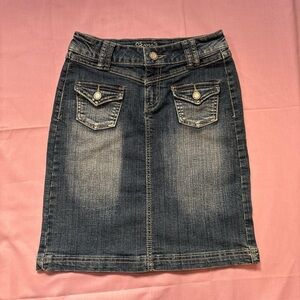 y2k Denim Skirt